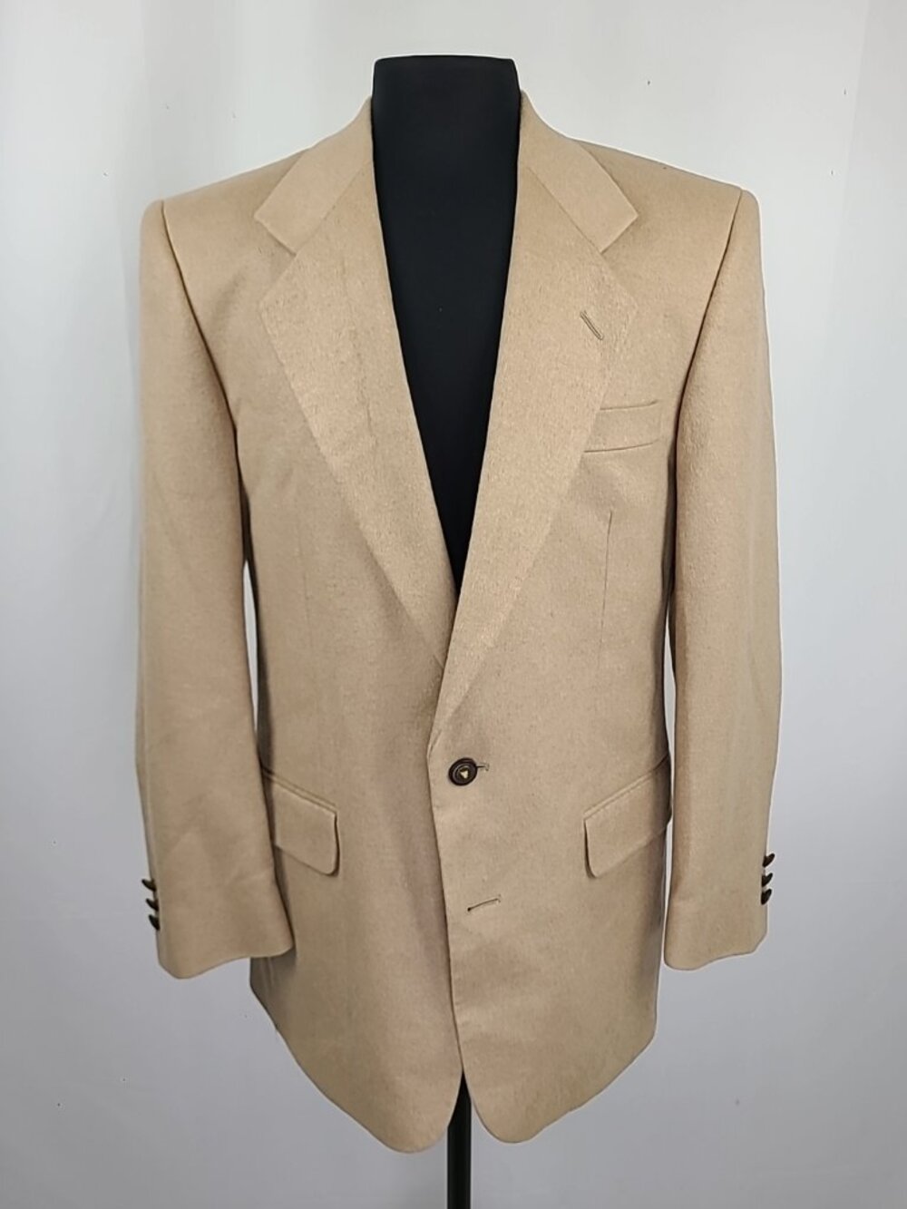 Petrocelli Vintage 40R Silk Cashmere Wool Blend Sports Coat Blazer